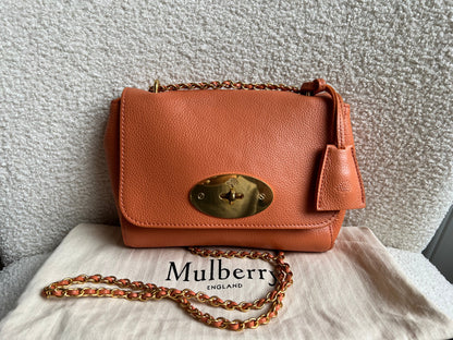 Mulberry Apricot Regular Lily with Gold Hardware (RRP £995)