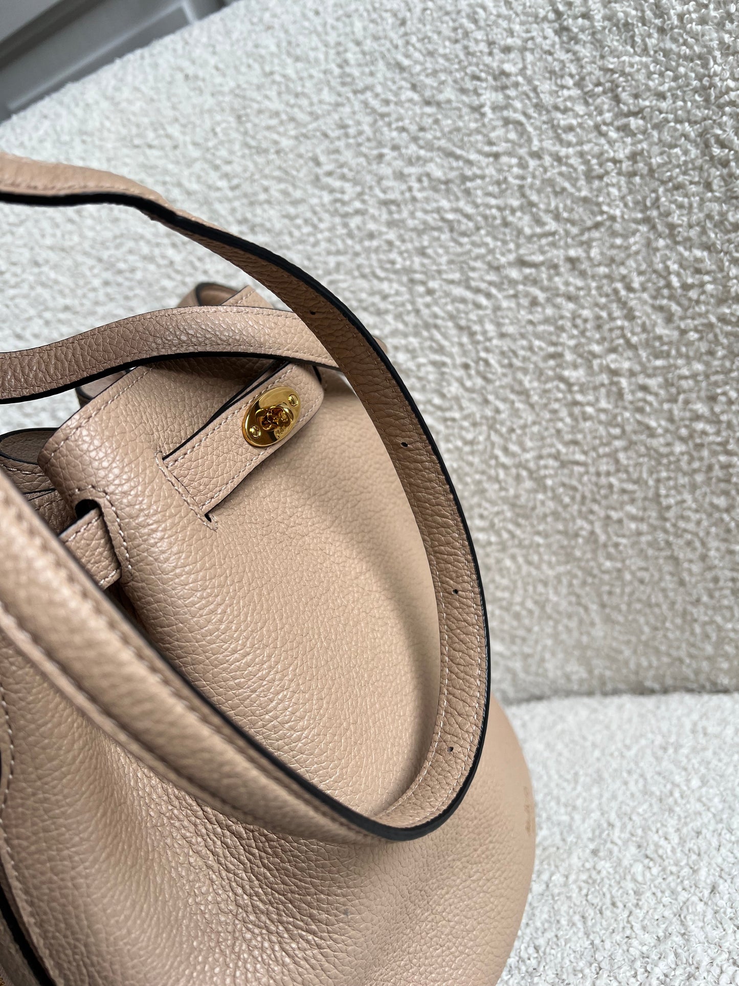 Mulberry Rosewater Abbey Bucket Bag (RRP £695)