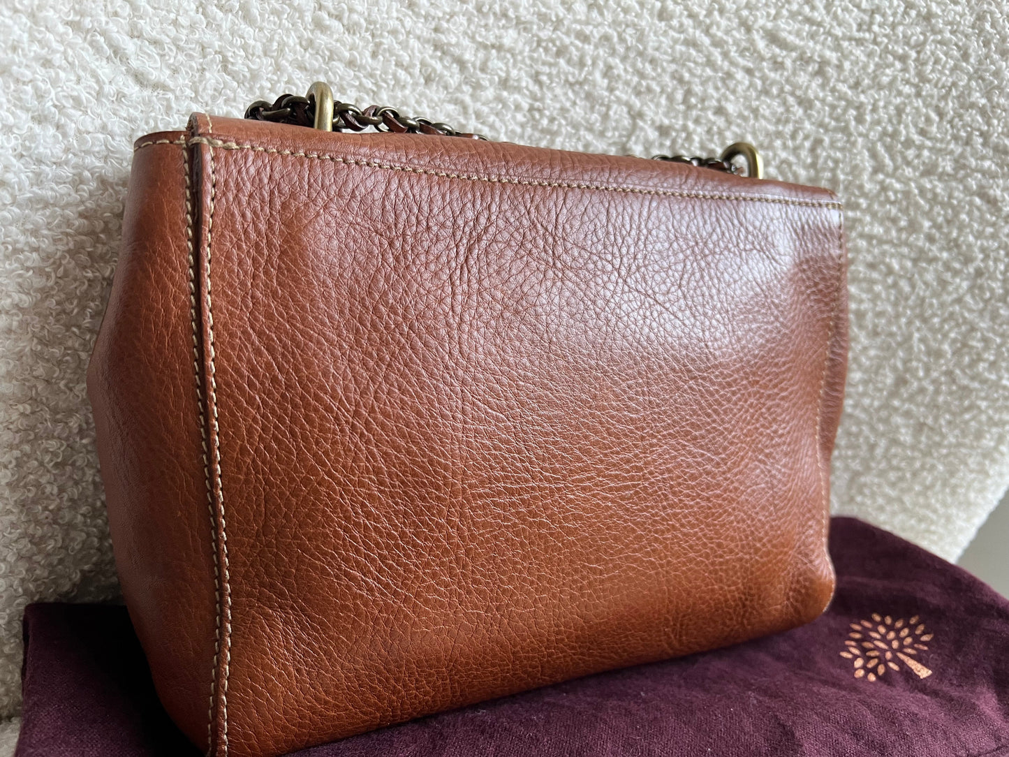 Mulberry Oak Regular Lily with Gold Hardware (RRP £895)