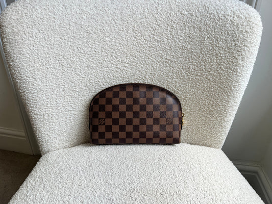 Louis Vuitton Cosmetic Pouch MM Damier Ebene (RRP £495)