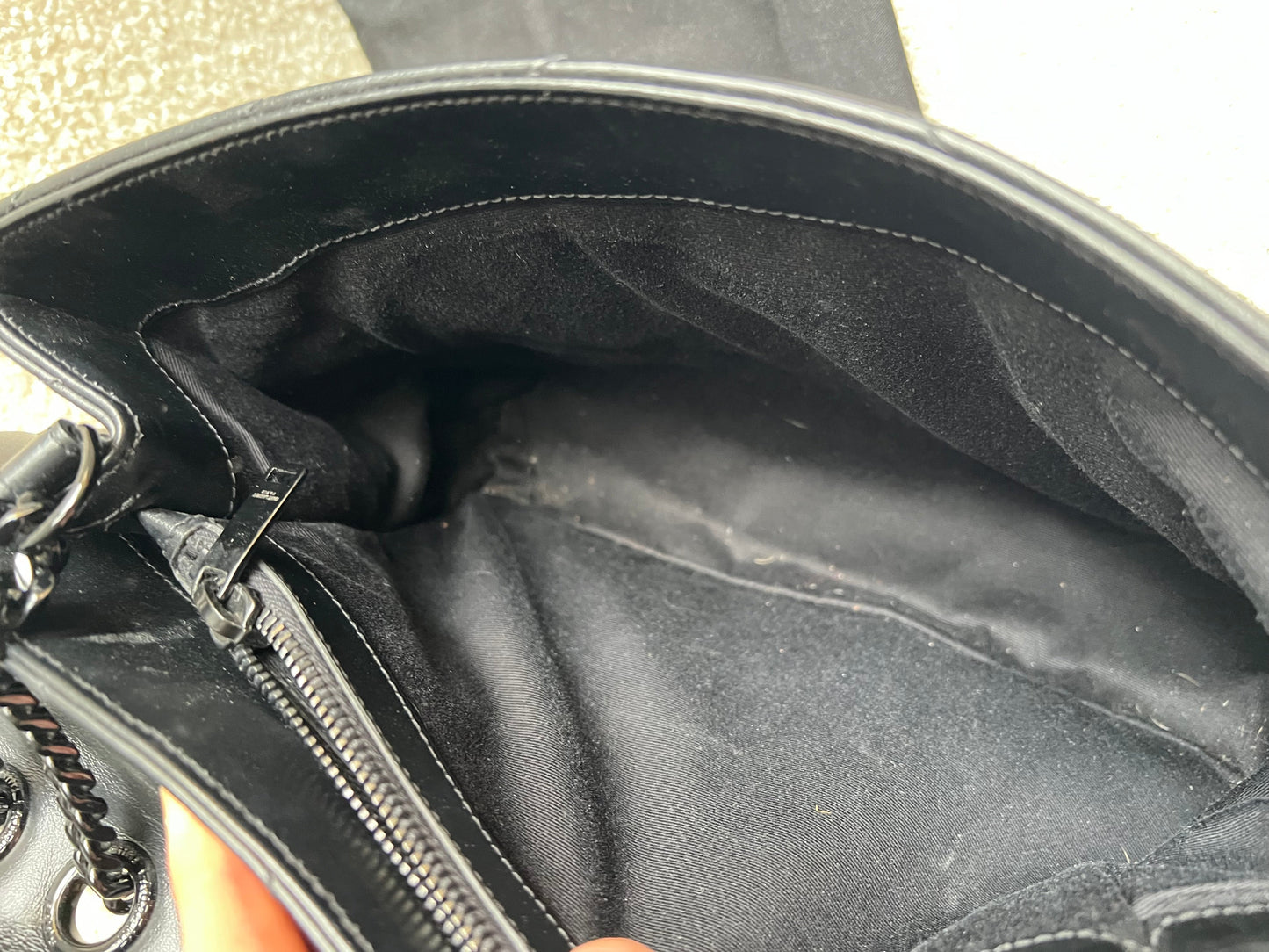 Yves Saint Laurent (YSL) Medium Black on Black LouLou (RRP £2,150)