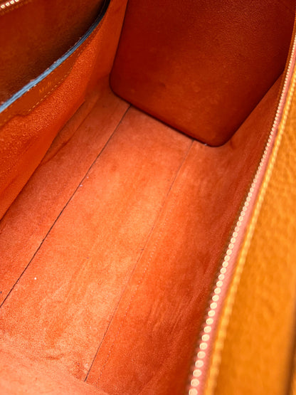 Mulberry Orange Small Zipped Bayswater (RRP £1,195)