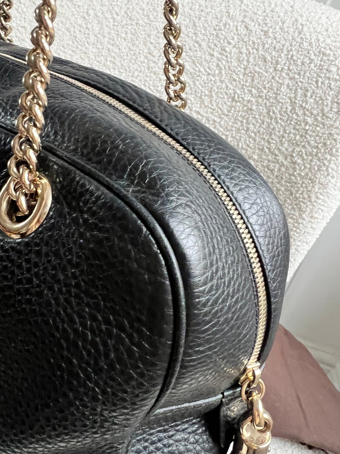 Gucci Black Soho Chain Tote (RRP £1110)