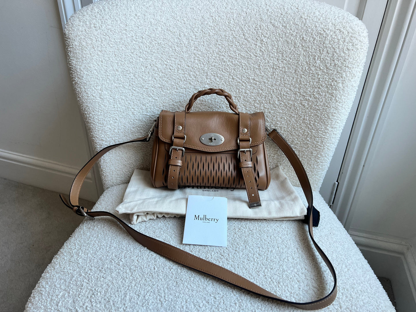 Mulberry Teak Mini Alexa (RRP £995)
