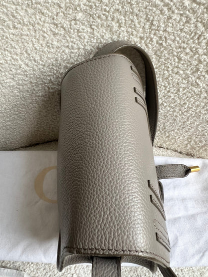 Chloe Small Cashmere Grey Marcie Saddle Bag (RRP £1050)