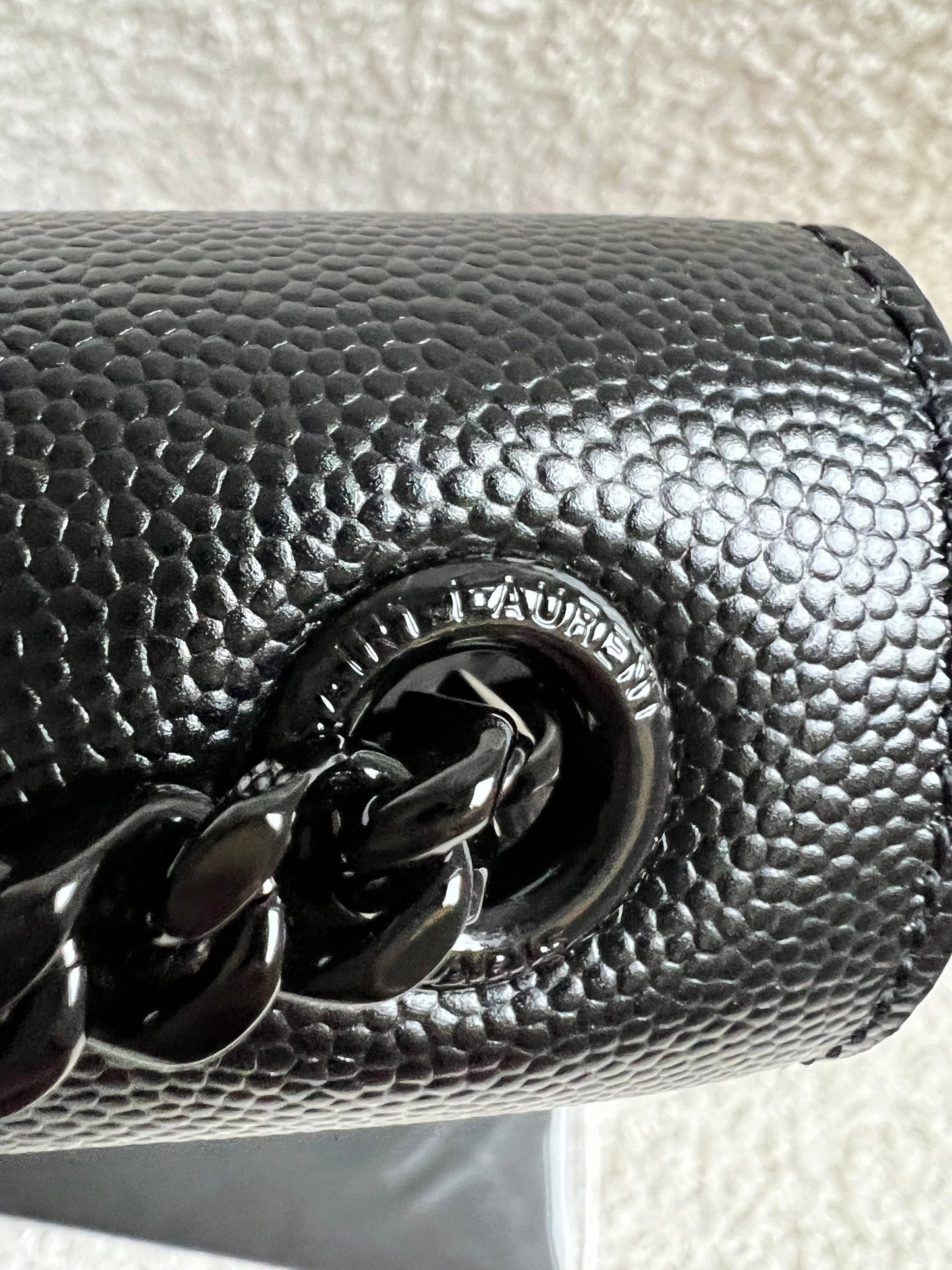 Yves Saint Laurent (YSL) Black on Black Mini Kate