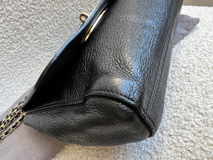 Mulberry Black Regular Lily with Gold Hardware (RRP £995)