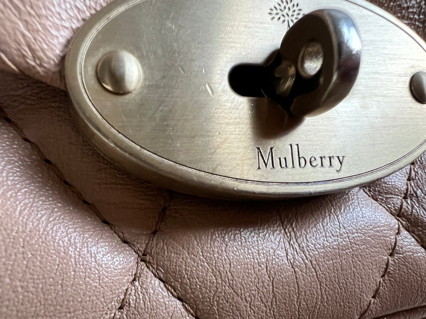 Mulberry Quilted Mini Darley Shoulder Bag (RRP £725)