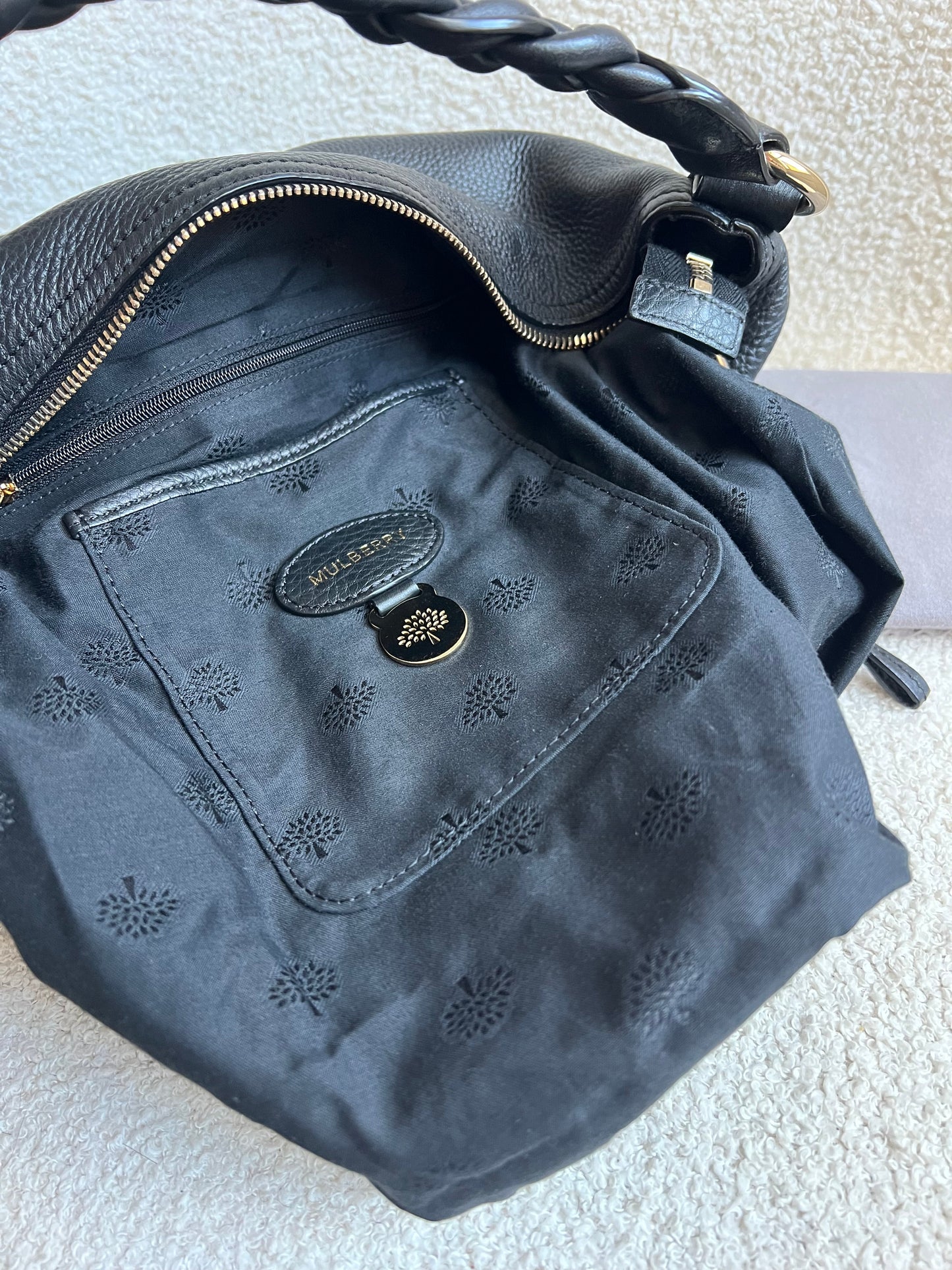 Mulberry Black Daria Hobo (RRP £795)