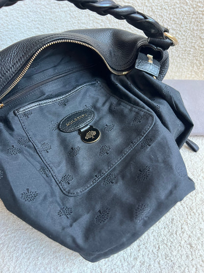 Mulberry Black Daria Hobo (RRP £795)