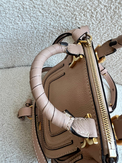 Chloe Softy Pink Mini Marcie Handbag (RRP £1050)