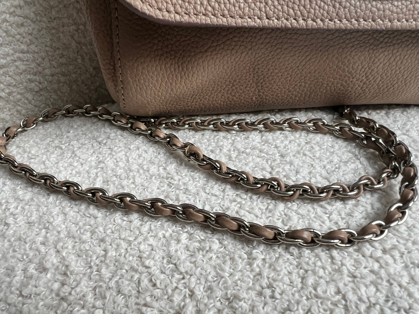 Mulberry Mushroom Grey Regular Lily with Silver Hardware (RRP £995)