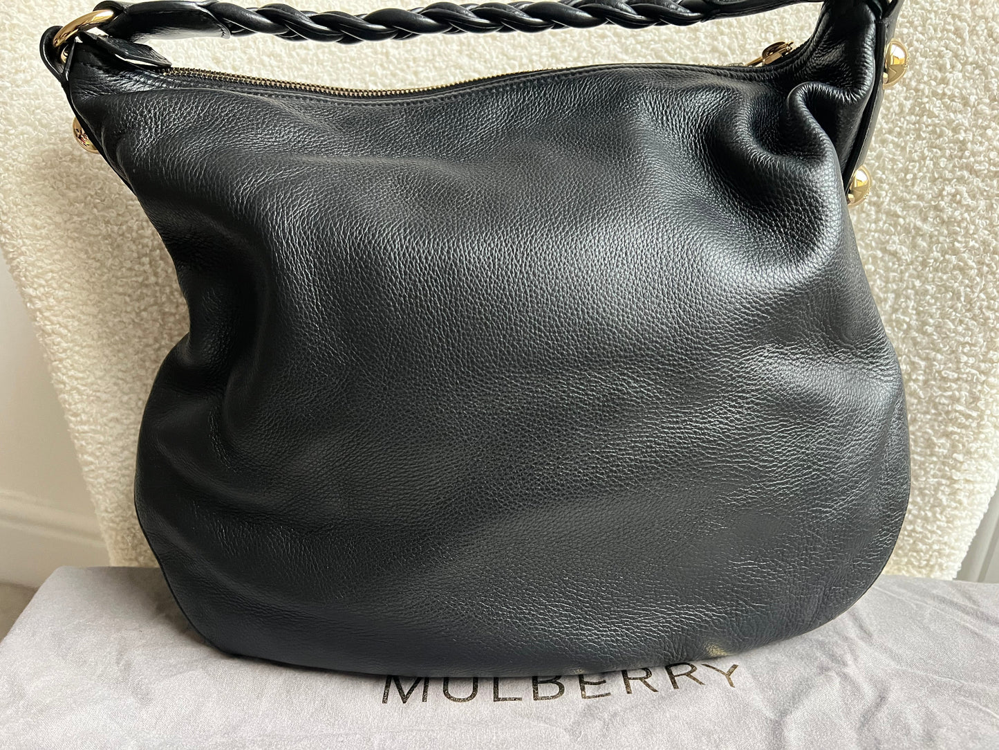 Mulberry Black Daria Hobo (RRP £795)