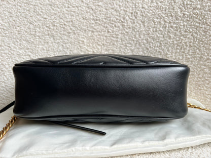 Gucci GG Black Marmont Small Shoulder Bag (RRP £1440)