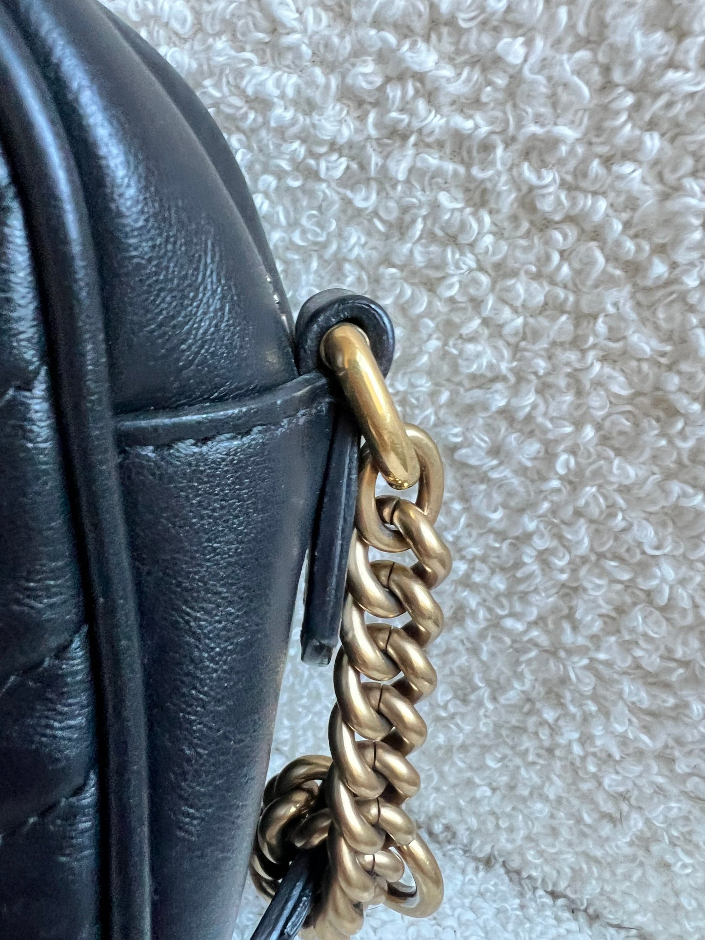 Gucci GG Black Marmont Small Shoulder Bag (RRP £1440)