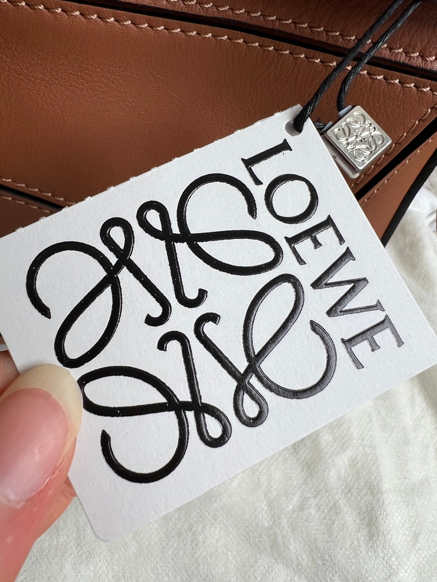 Loewe Tan Small Puzzle Bag (RRP £2550)