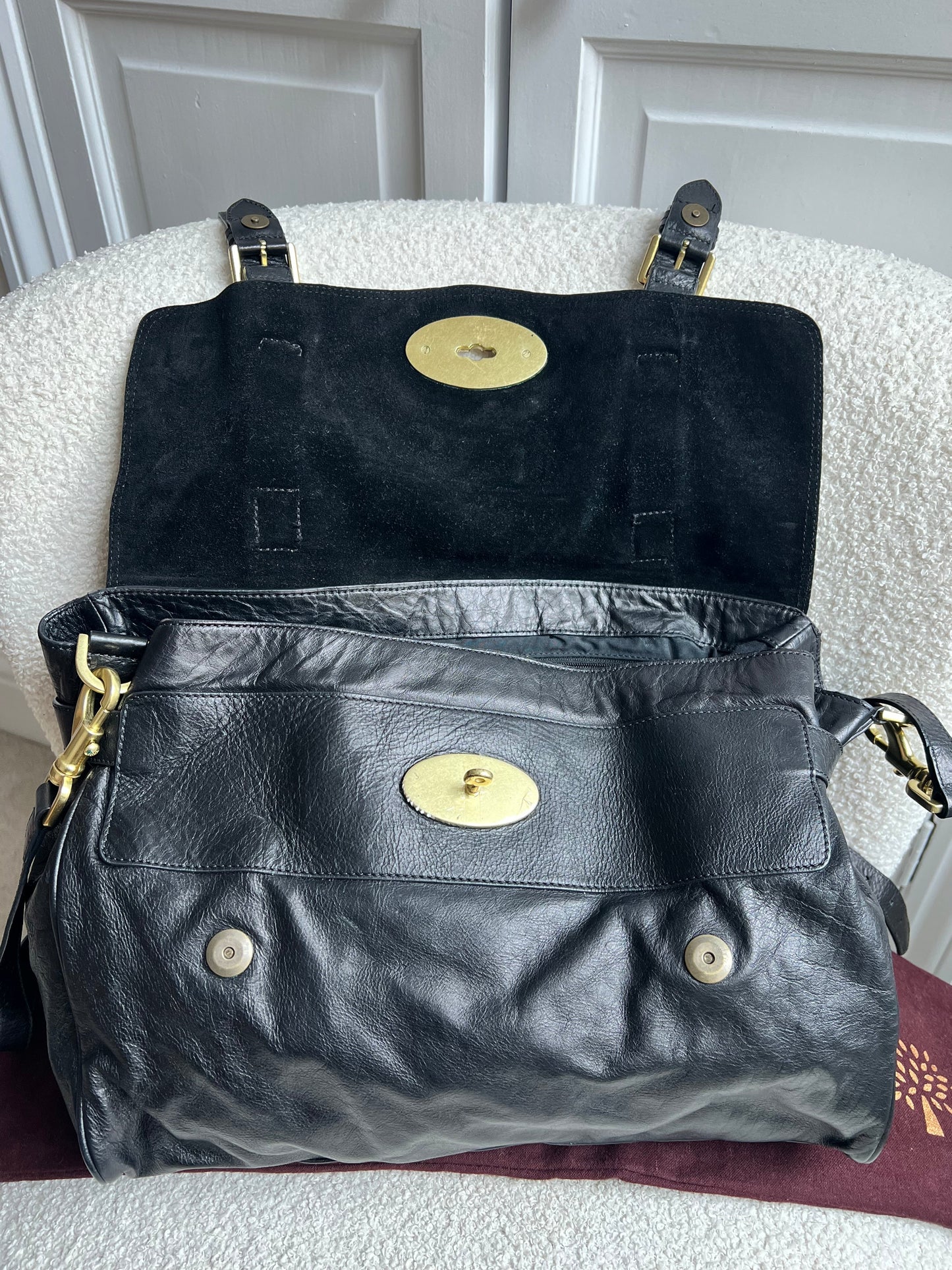 Mulberry Oversized Black Alexa (RRP £1100)