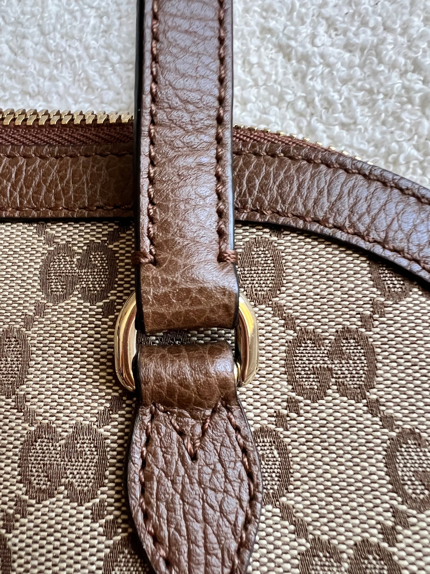 Gucci GG Bree Canvas Shoulder Bag