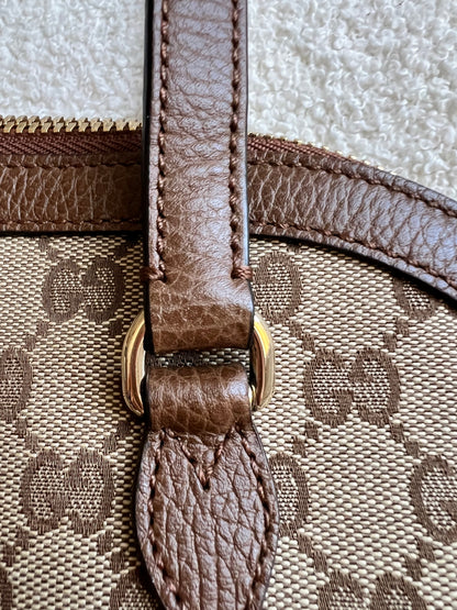 Gucci GG Bree Canvas Shoulder Bag