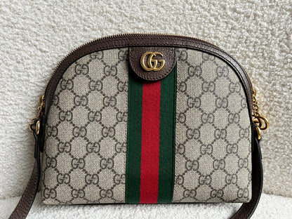 Gucci Ophidia GG Supreme Rounded Top Shoulder Bag (RRP £1,380)