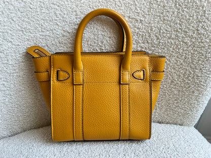 Mulberry Deep Amber Micro Zipped Bayswater (RRP £795)