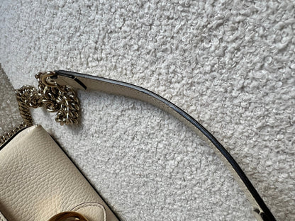 Gucci Interlocking GG Cream Mini Cross Body Bag