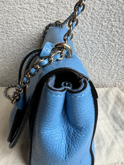 Mulberry Cornflower Blue Regular Lily with Gold Hardware (RRP £995)