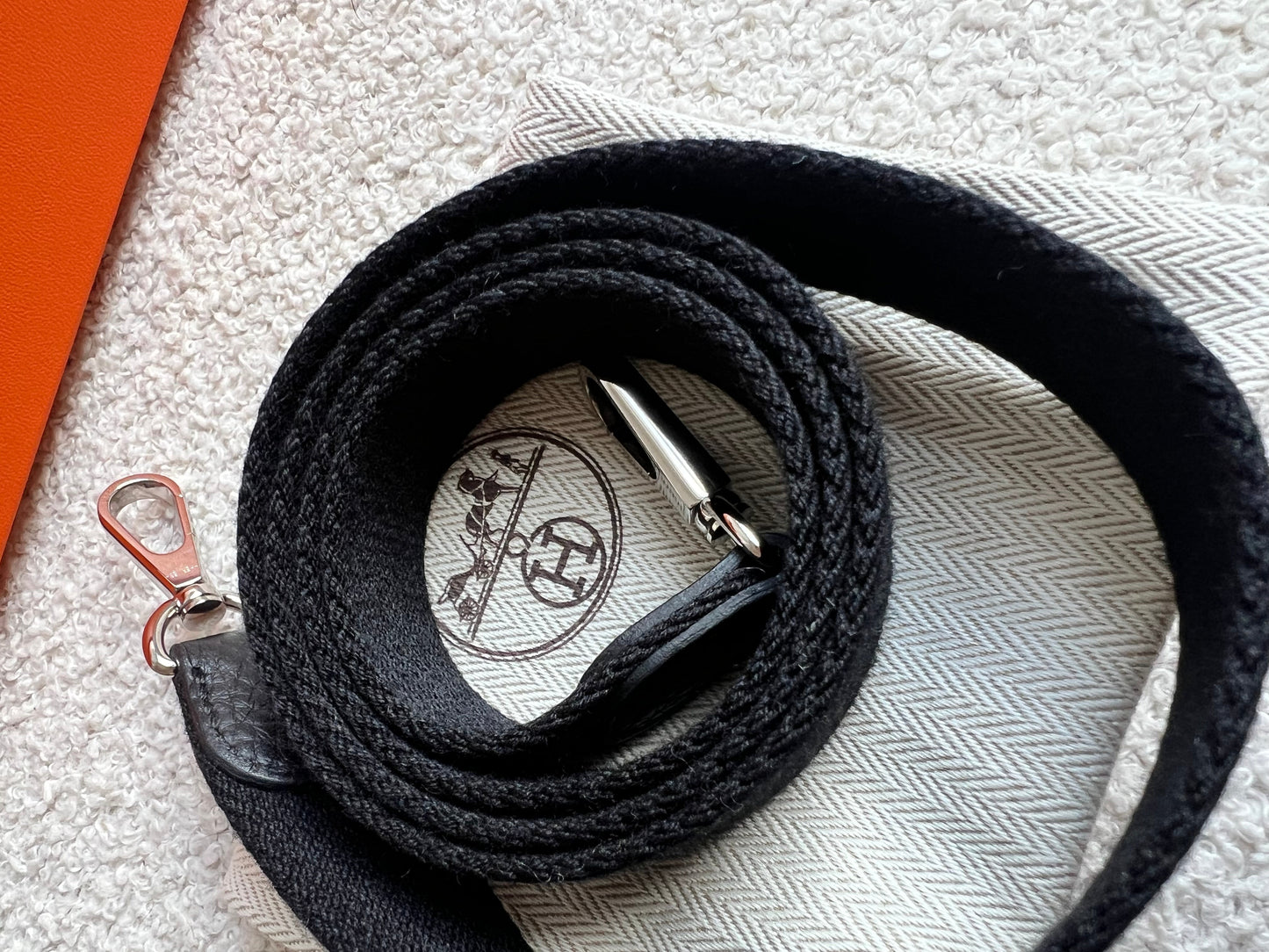 Hermes Evelyne TPM in Black Clemence Leather with Palladium Hardware