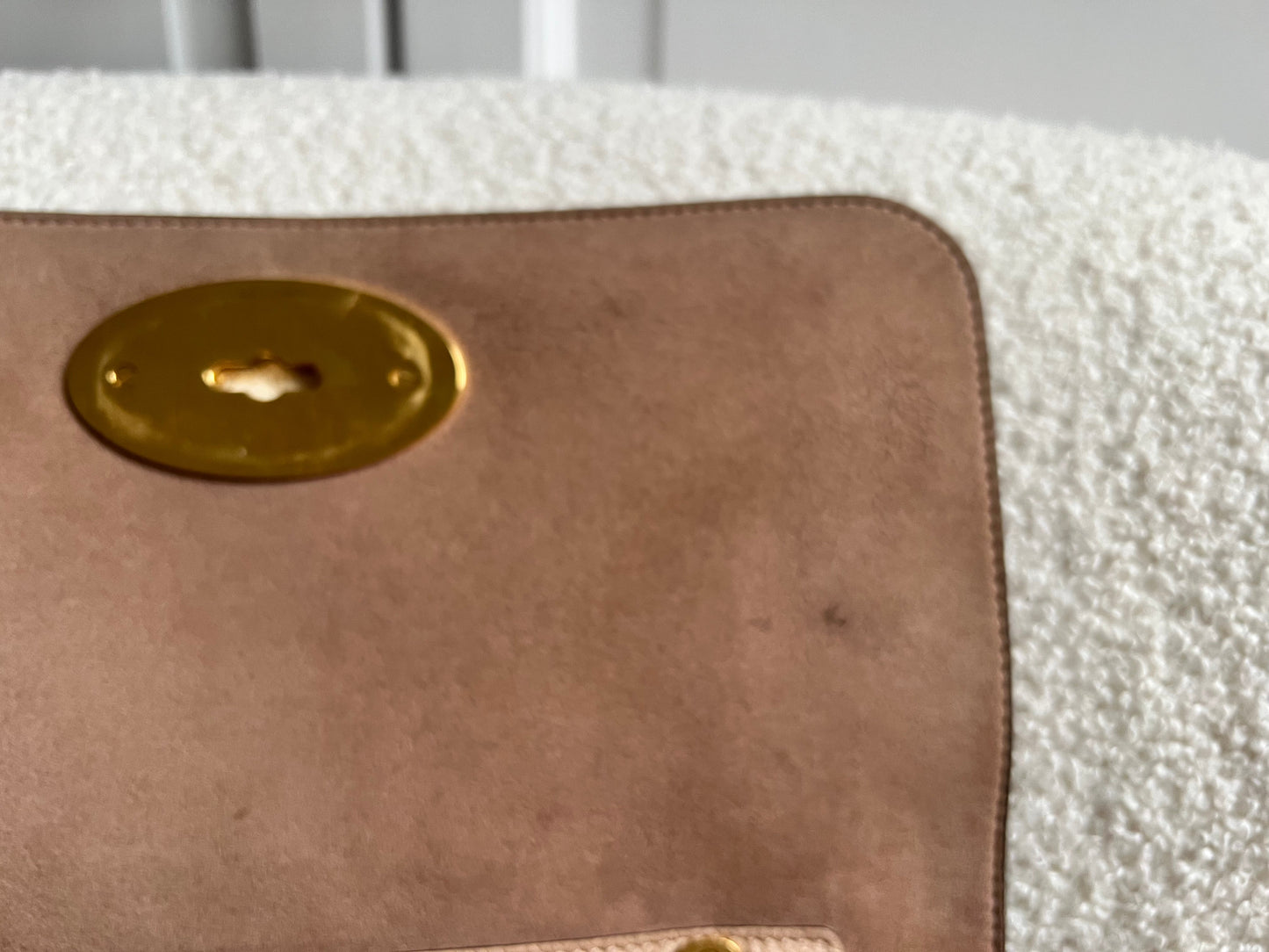 Mulberry Rosewater Medium Lily with Gold Hardware (RRP £995)