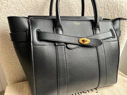Mulberry Black Small Zipped Bayswater (RRP £1,245)