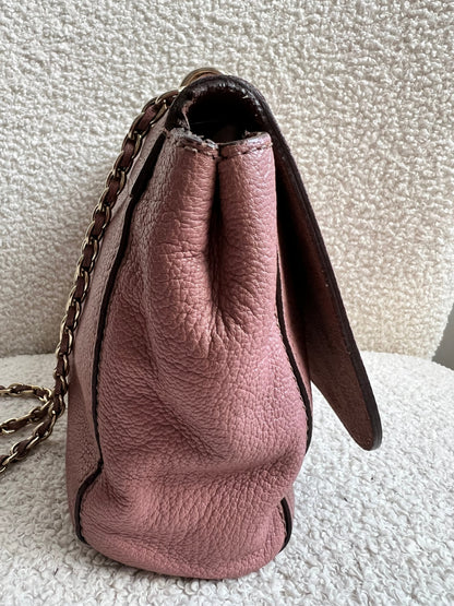 Mulberry Blush Regular Lily with Gold Hardware