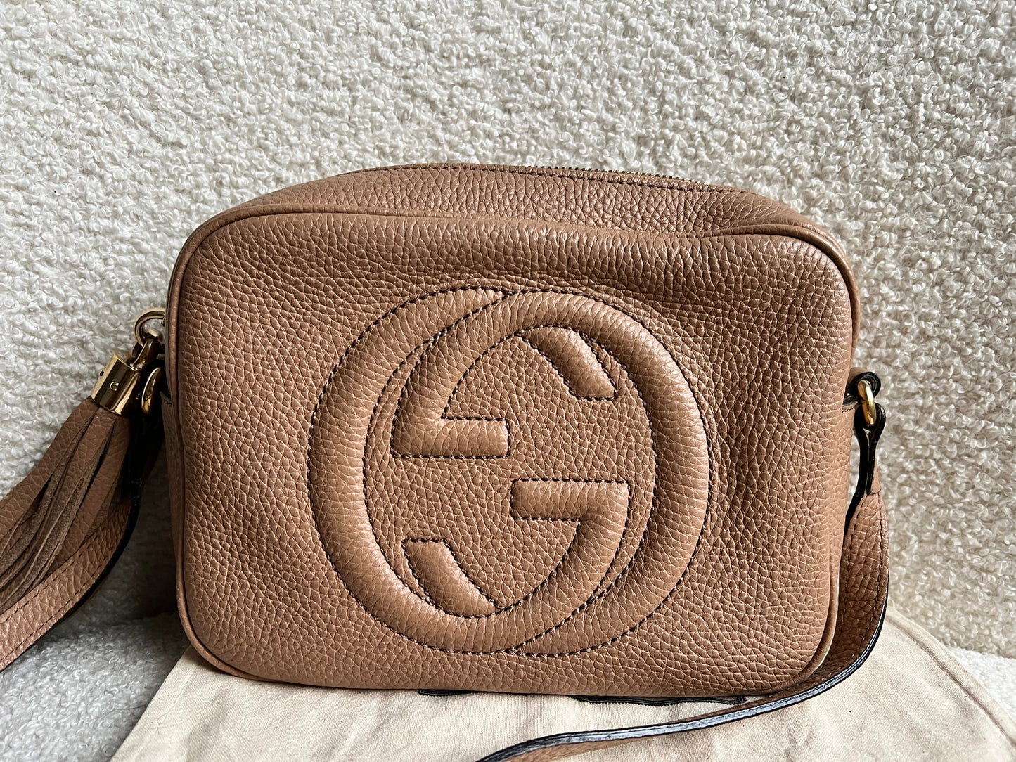 Gucci Rose Beige Soho Disco (RRP £1050)
