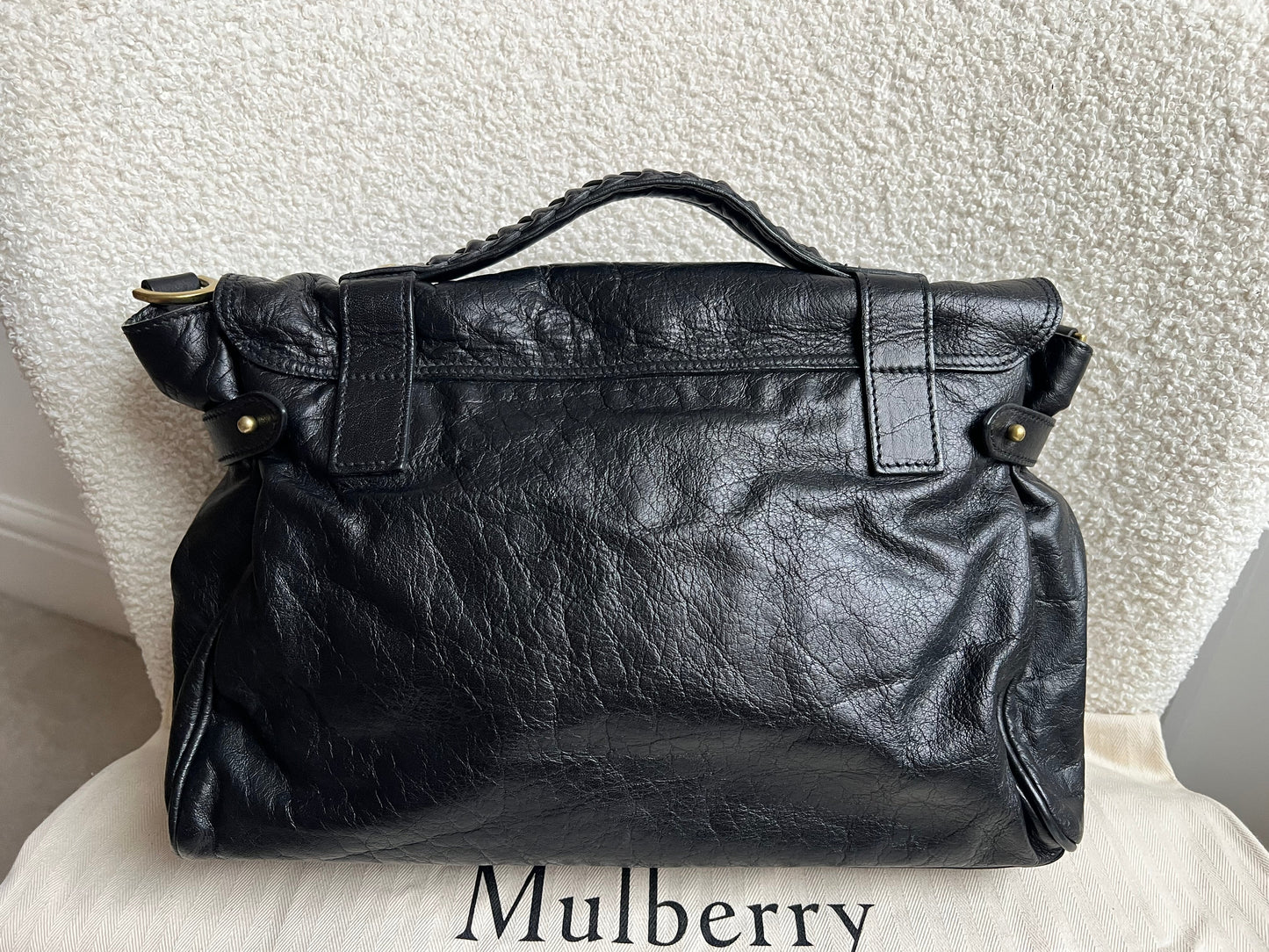 Mulberry Black Regular Alexa (RRP £1100)