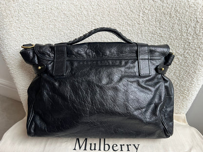 Mulberry Black Regular Alexa (RRP £1100)