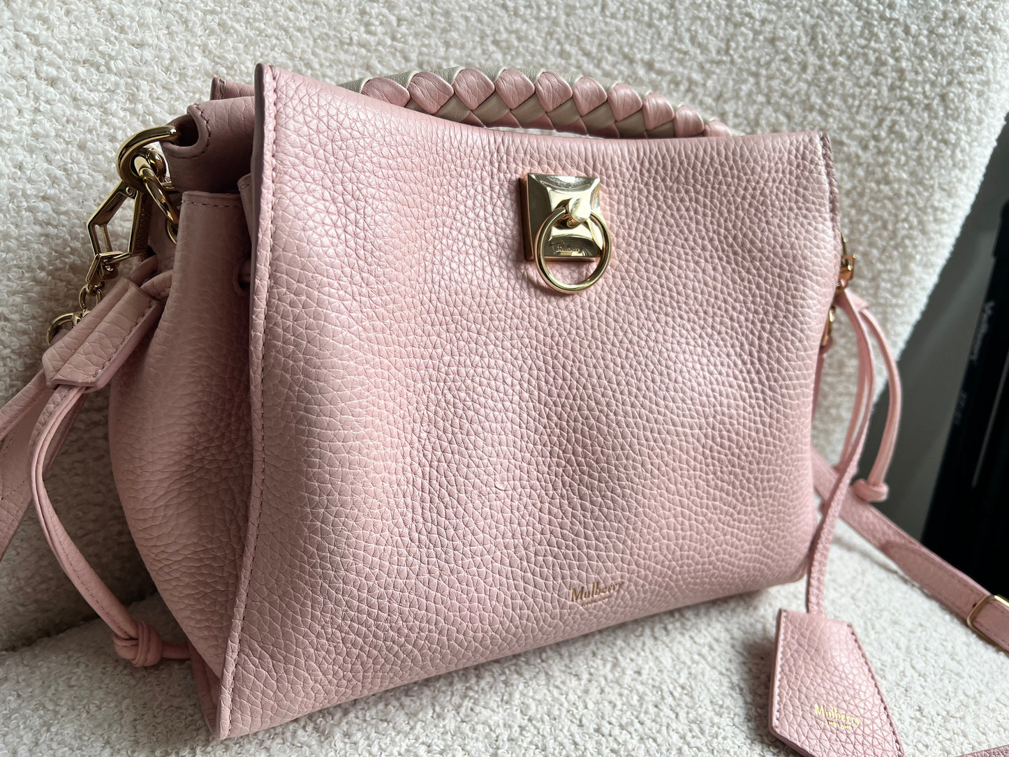 Mulberry Small Powder Pink Iris (RRP £1,250)