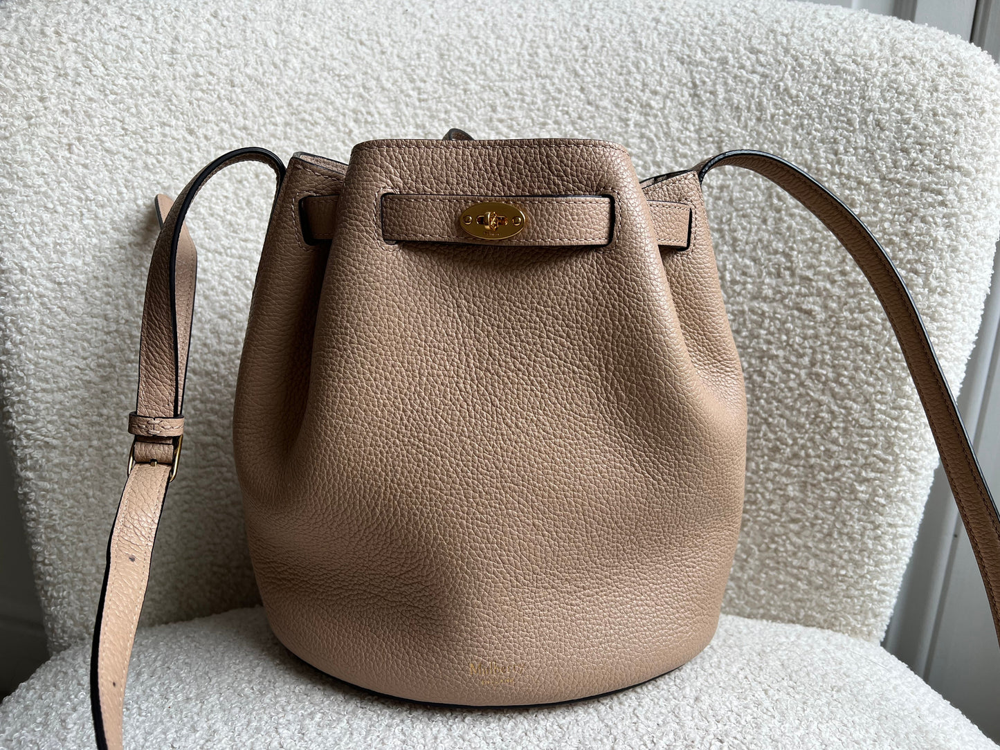Mulberry Rosewater Abbey Bucket Bag (RRP £695)