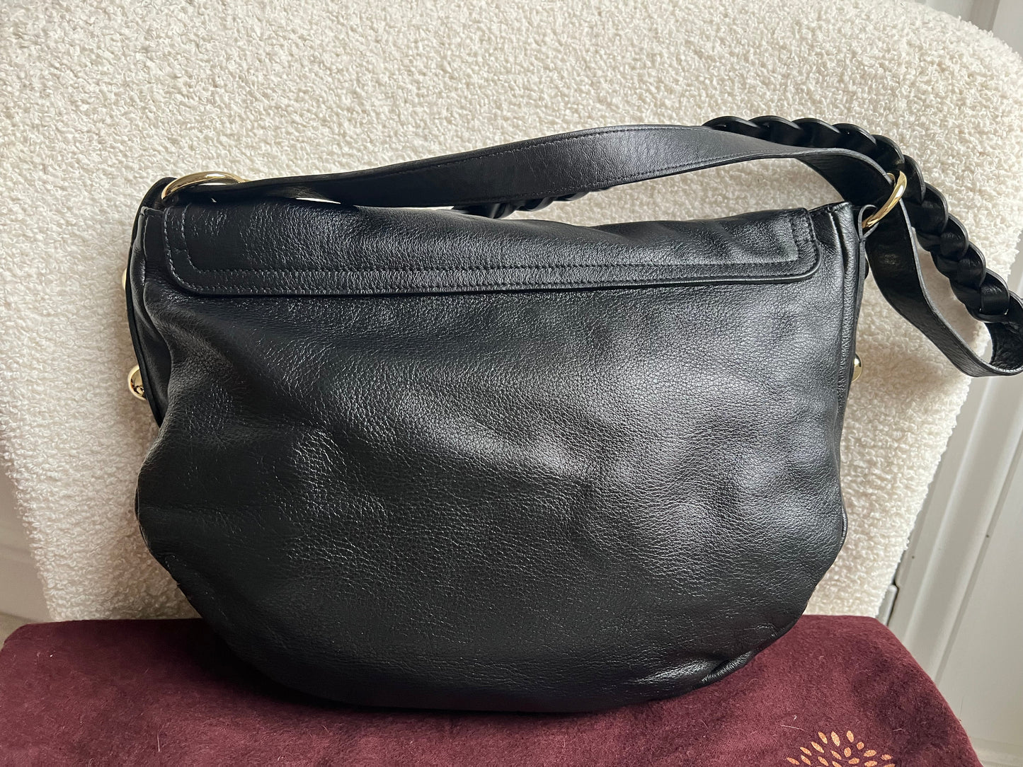 Mulberry Black Daria Satchel (RRP £795)