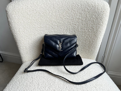 Yves Saint Laurent (YSL) Navy Blue Toy Lou Lou (RRP £1350)