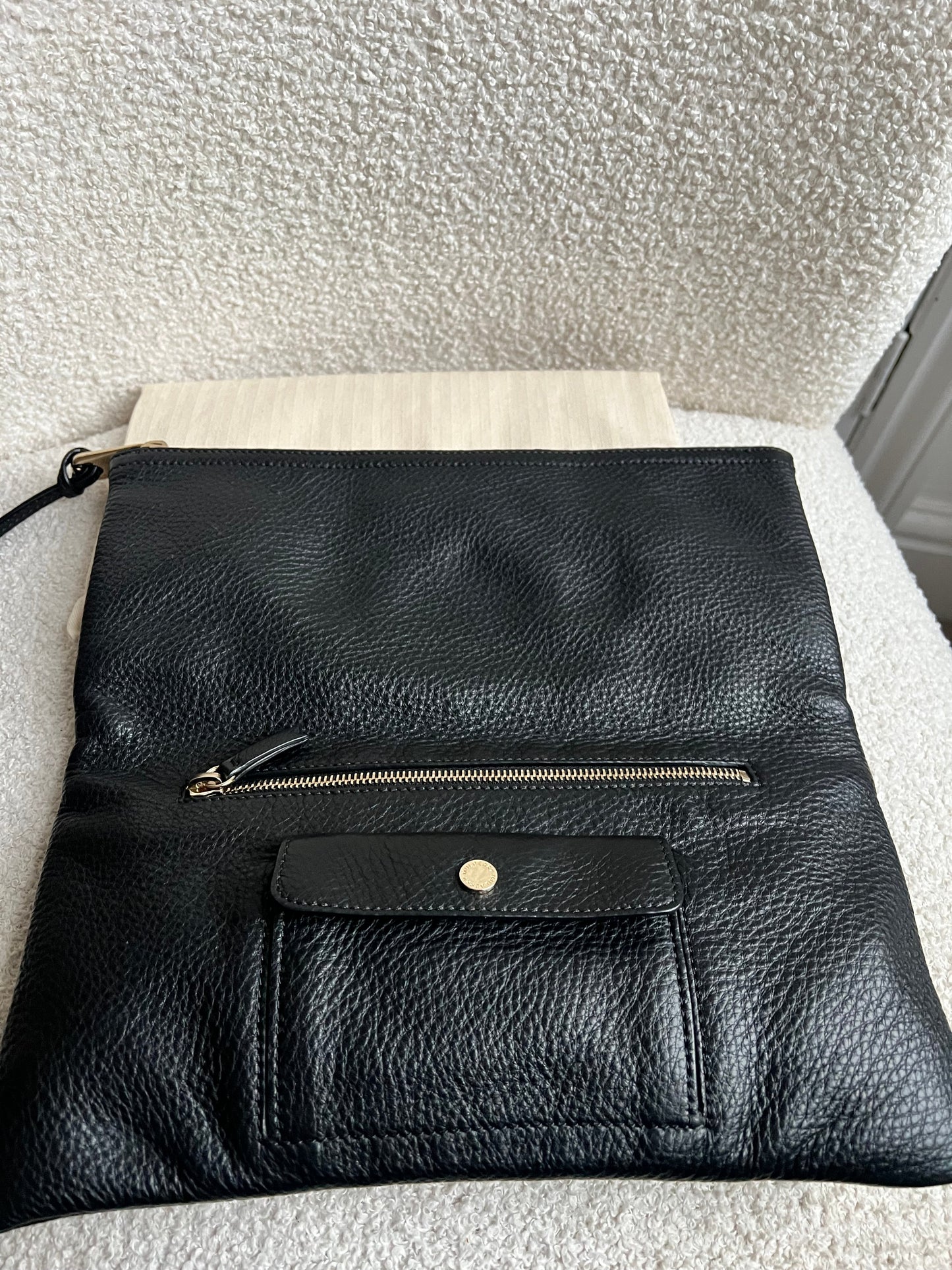 Mulberry Black Daria Clutch (RRP £550)