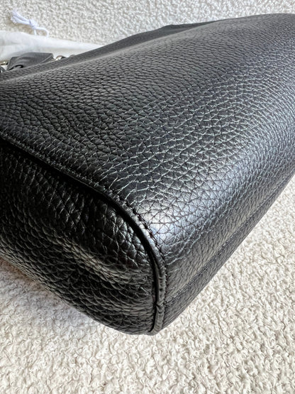 Mulberry Black Medium Lily with Silver Hardware (RRP £1095)