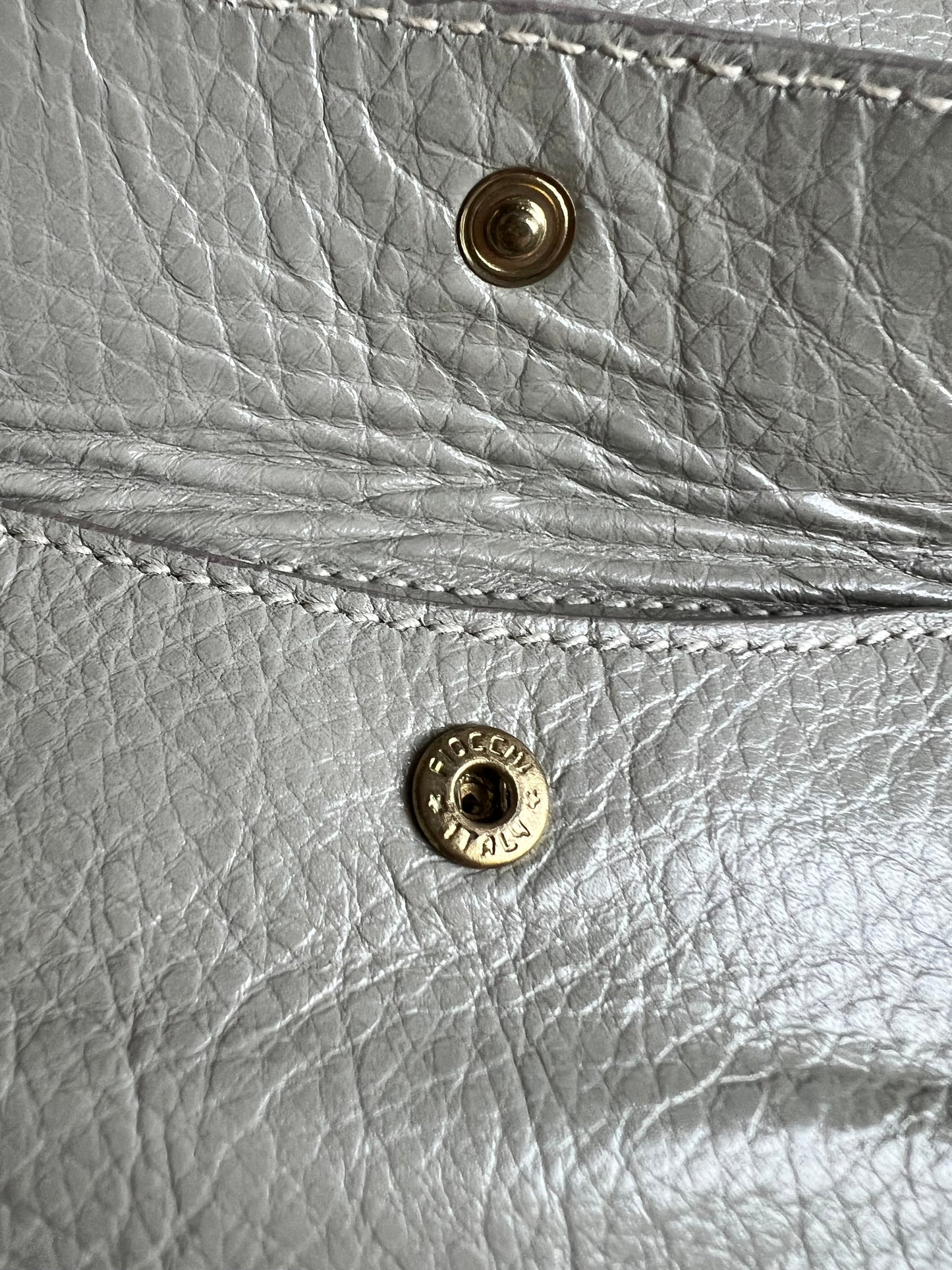 Mulberry Drizzle Grey Daria Clutch (RRP £550)