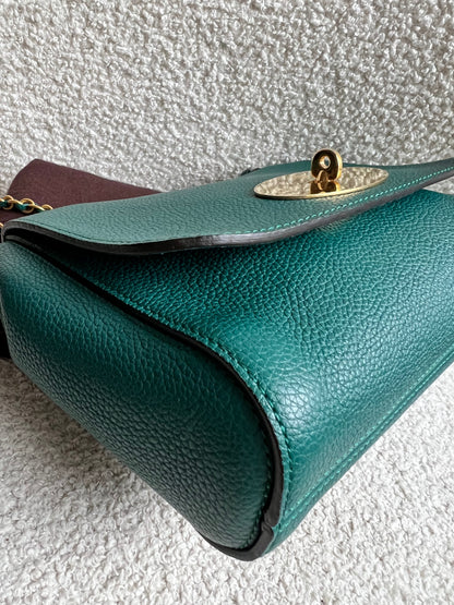 Mulberry Ocean Green Regular Lily with Gold Hardware (RRP £995)
