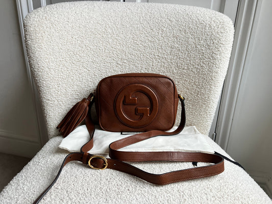 Gucci Tan Small Blondie Shoulder Bag (RRP £1380)