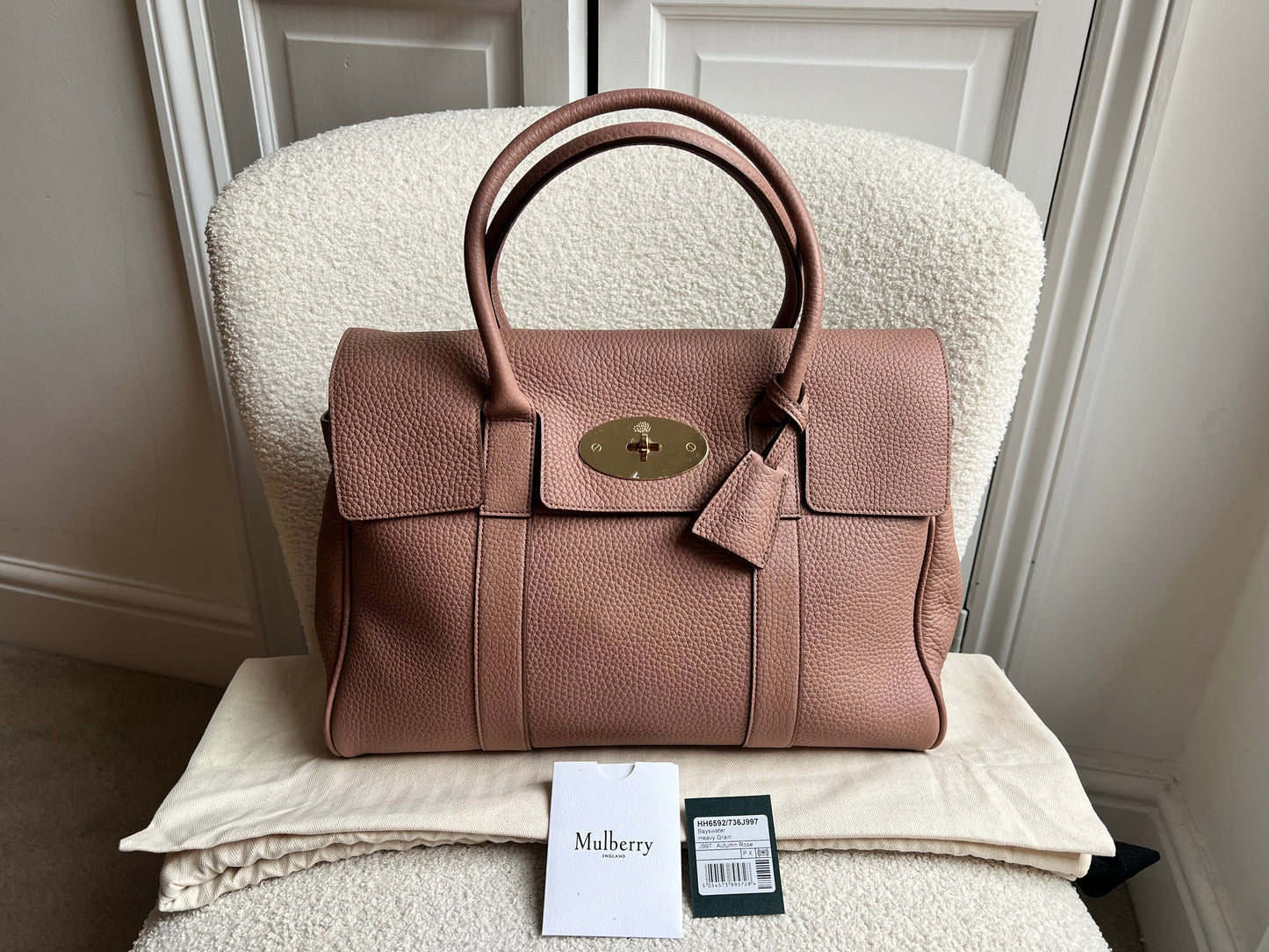 Mulberry Autumn Rose Bayswater (RRP £1145)