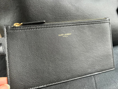 Yves Saint Laurent (YSL) Black E/W Shopping Tote (RRP £1115)