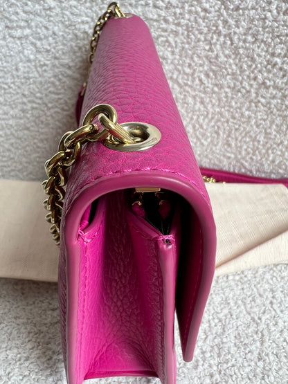 Mulberry Pink Small Darley Shoulder Bag (RRP £695)