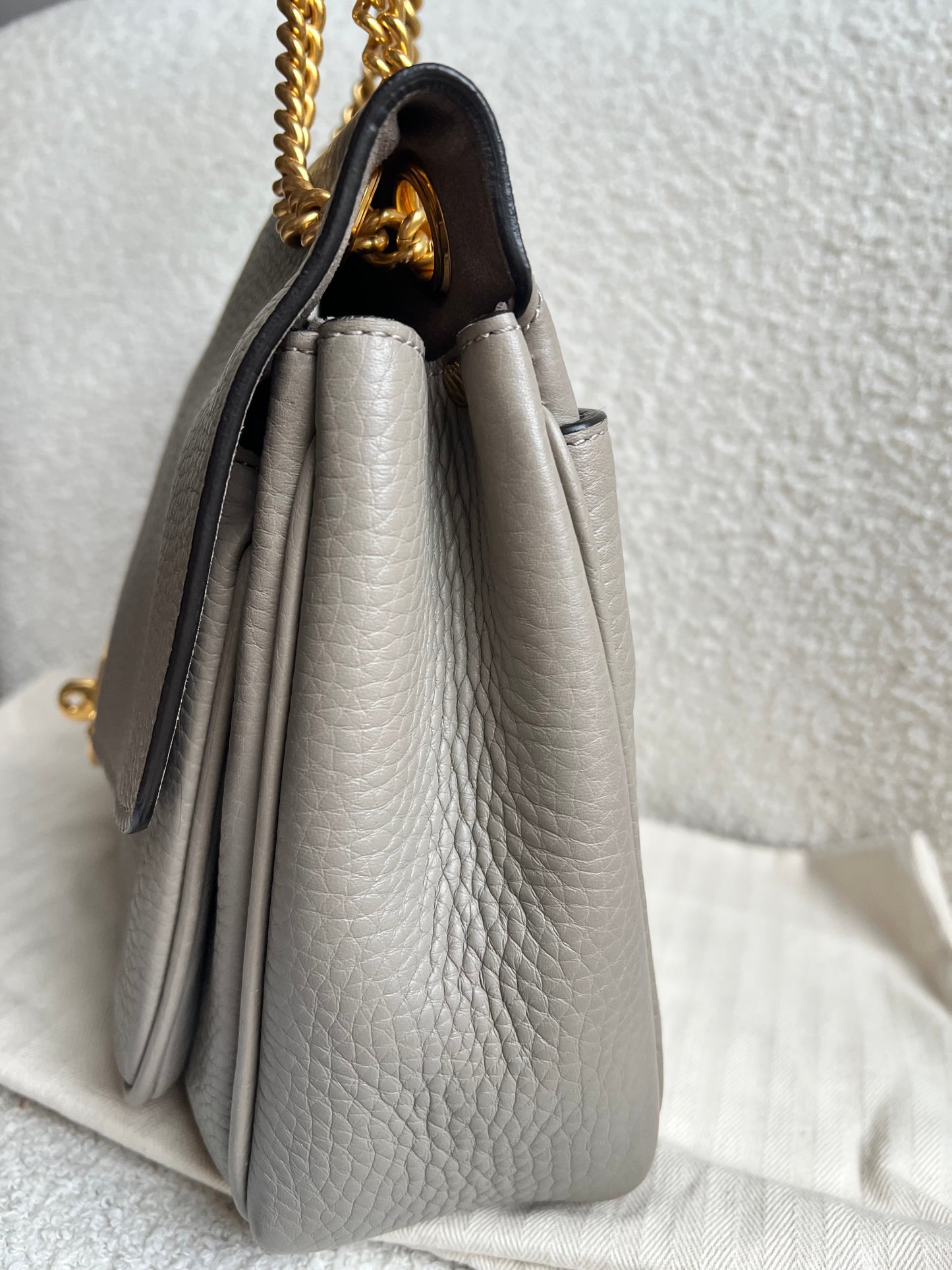 Mulberry Solid Grey Darley Shoulder Bag (RRP £1095)