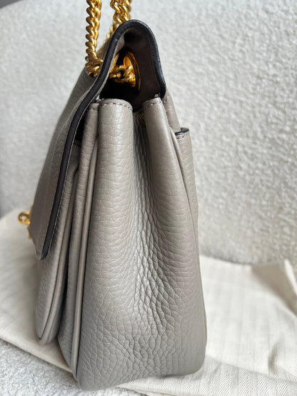 Mulberry Solid Grey Darley Shoulder Bag (RRP £1095)