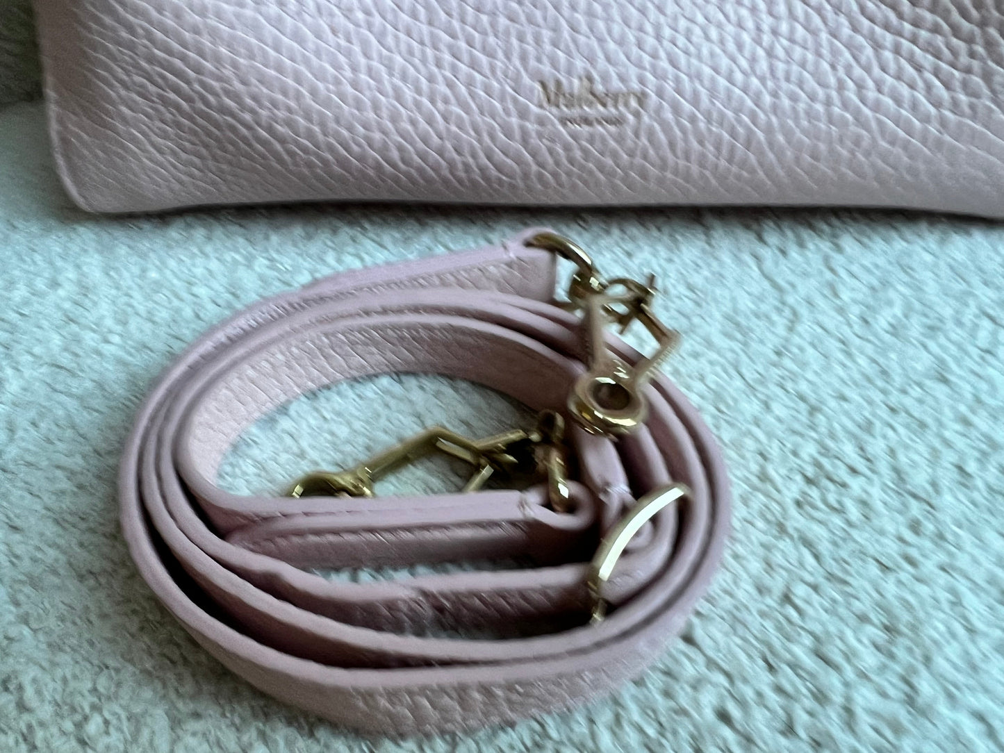 Mulberry Small Powder Pink Iris (RRP £1,250)