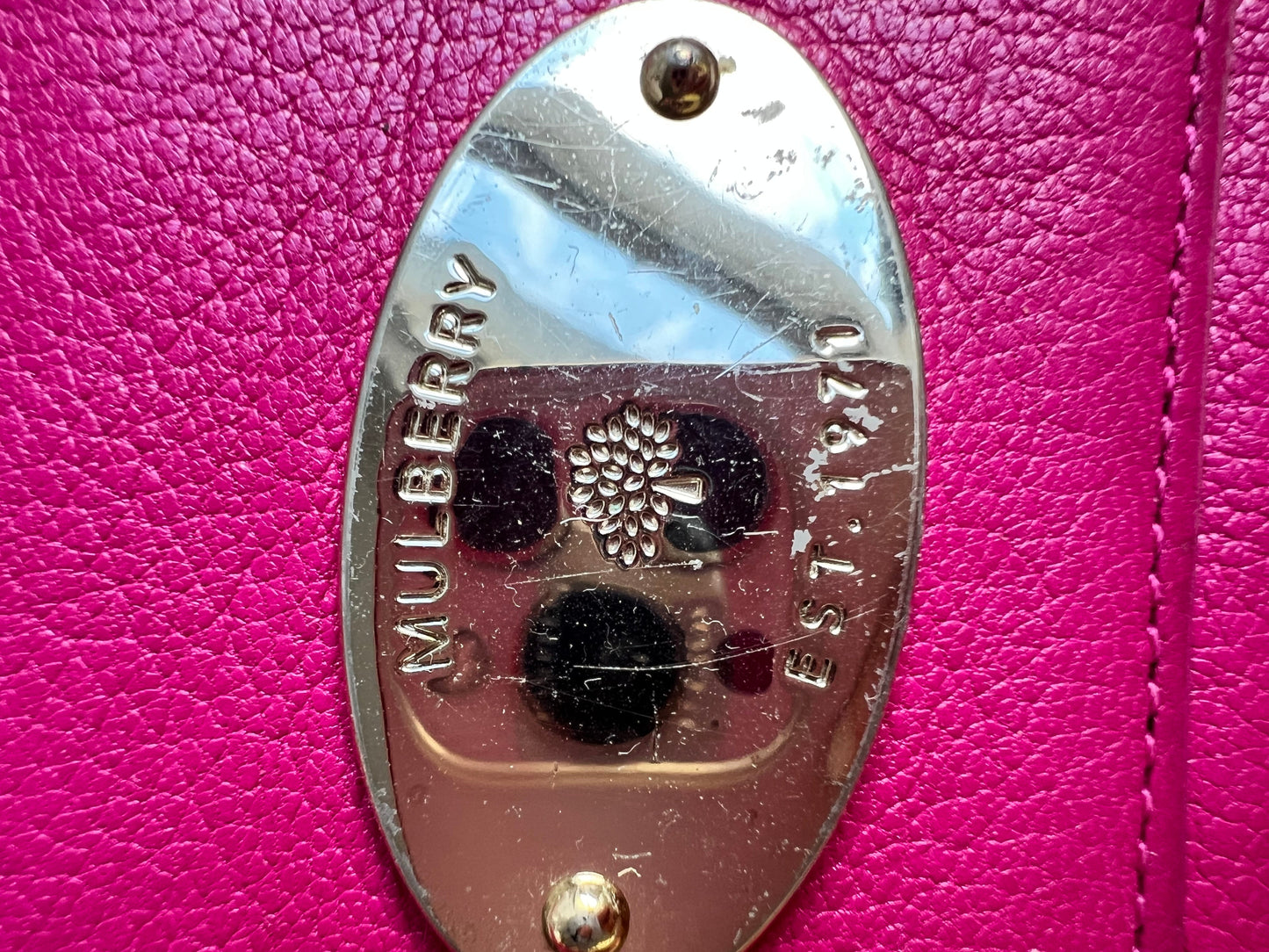 Mulberry Pink French Purse (RRP £275)